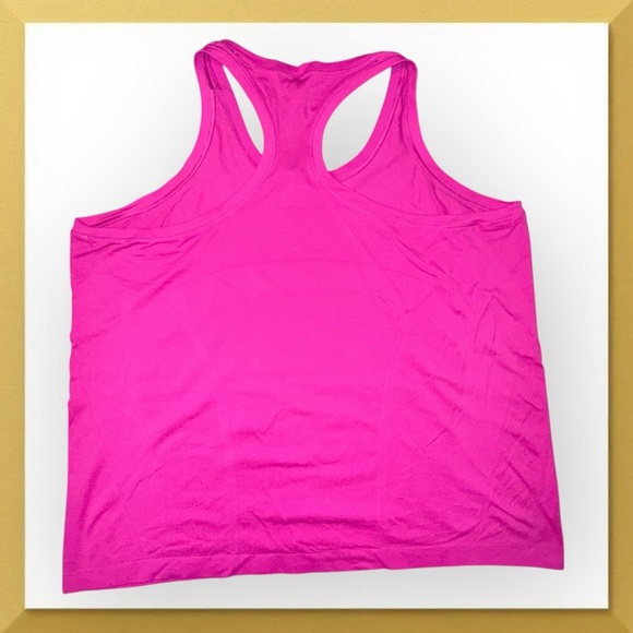 ATHLETA Momentum Seamless Racer Back Tank Plus 2X - Electric Fuchsia/Hot Pink - Picture 2 of 9